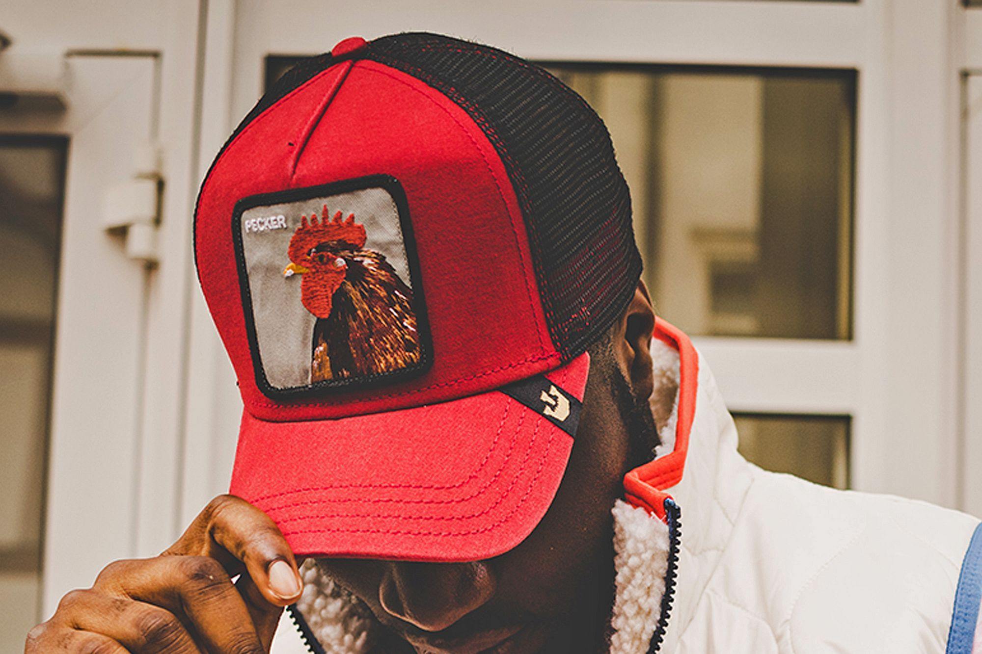 Bunte Goorin Bros Caps mit witzigen Statement Motiven - Brooklyn Footwear x Fashion