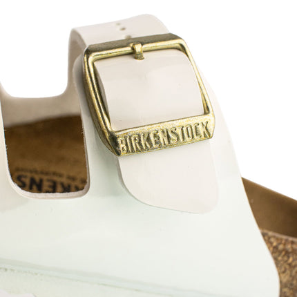 Birkenstock Arizona Kids BS Birko-Floor Patent White 1027150-