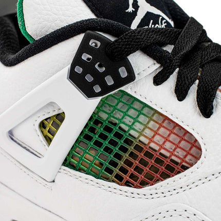 Jordan Air Jordan 4 Retro AQ9129-100 - weiss-grün-schwarz-grau