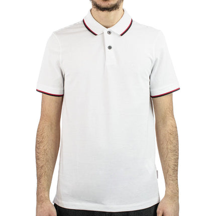 Armani Exchange Jersey Polo - White 8NZF75-Z8M5Z-1100-