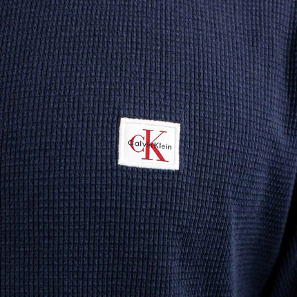 Calvin Klein Waffle Badge Crewneck Longsleeve LV040EM217-CEF-