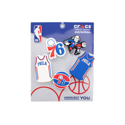Crocs Philadelphia 76ers NBA Jibbitz™ 5 Stück 10011802-