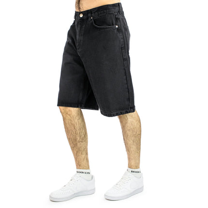 EightyFive Baggy Shorts Black Washed EF-0525-00001-002-BLW-
