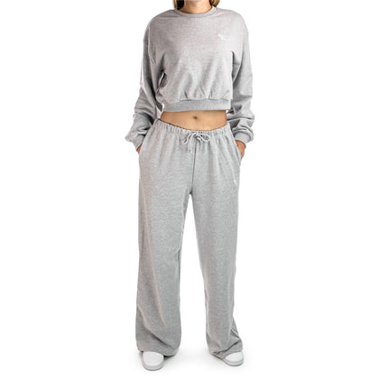 Felicious Sweatpants Terry Jogging Hose - Grey Melange PD00010647-