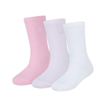 Jordan Girls Super Soft Cozy 3er Pack Socken (5-7 Jahre) GJ0733-A0W-