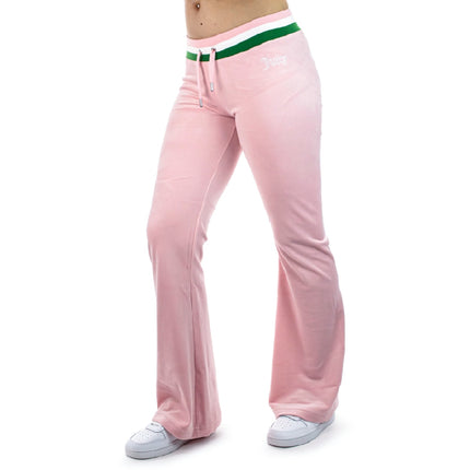 Juicy Couture Recycled Velour Low Rise Track Pant Jogging Hose JCWBJ225352-105-