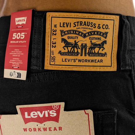 Levi's® Workwear 505® Utility - Black Canvas WW 34233-0000-