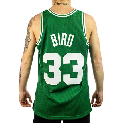 Mitchell & Ness Boston Celtics NBA Larry Bird #33 1985-86 Swingman Jersey Trikot SMJYGS18142-BCEKYGN85LBI-