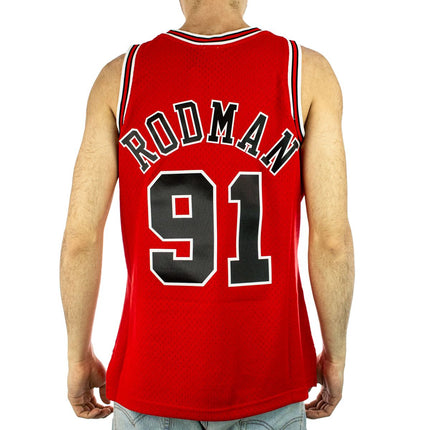 Mitchell & Ness Chicago Bulls Dennis Rodman #91 NBA Swingman Jersey 2.0 Trikot SMJYGS18154-CBUSCAR97DRD-