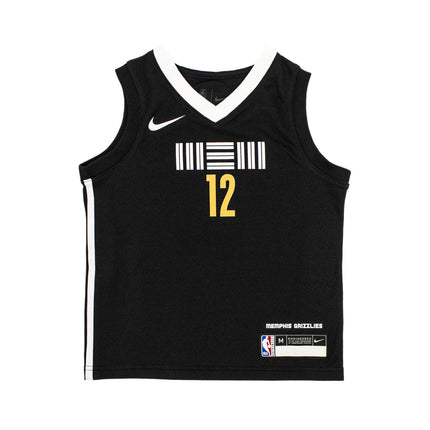 Nike Memphis Grizzlies Ja Morant #12 NBA City Edition Replica Jersey Trikot für Kleinkinder EZ2B3BU9P23-GRIJM-