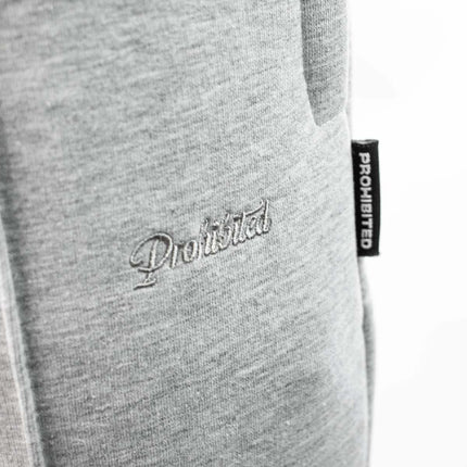 Prohibited Loose Sweatpants - Grey Melange PC-002-022-